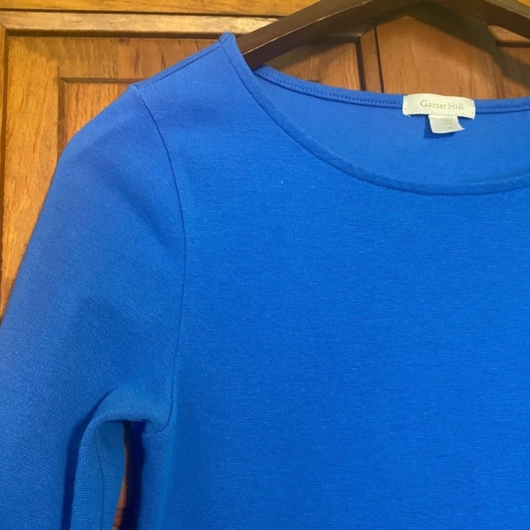 Blue Knit Dress - Picture 5 of 10